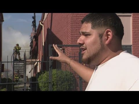 Breaking: 200 firefighters bring massive apartment fire under control in southwest Houston