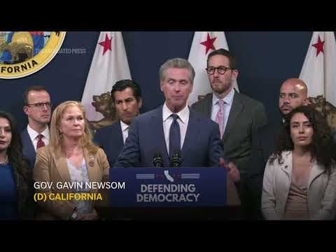 California Gov. Newsom signs legislation calling special election on redrawn congressional map
