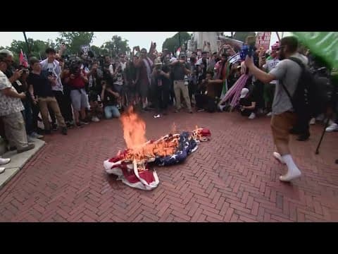 Protests escalate in DC following Netanyahu speech to Congress