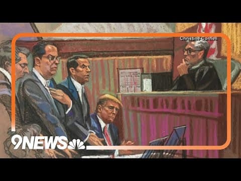 Former President Trump goes on trial next month in New York