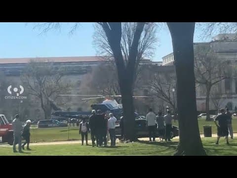 US Park Police officer airlifted to hospital after being hit by driver