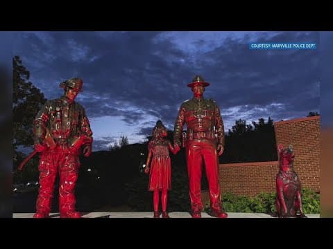 Maryville city leaders help to remember fallen firefighters with 'Light the Night'