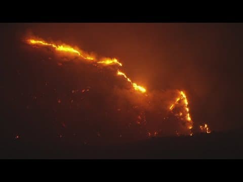 Celebrities under evacuation order as wildfire rips through Malibu