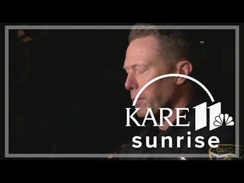 Oakdale police standoff ends safely after shots fired at officers