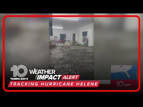 Bradenton home flooded from storm surge during Hurricane Helene