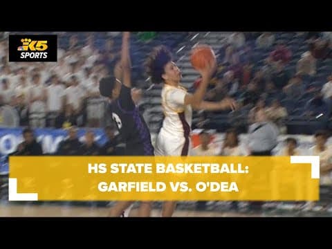 HS State Basketball Qtrs:  Garfield vs. O'Dea