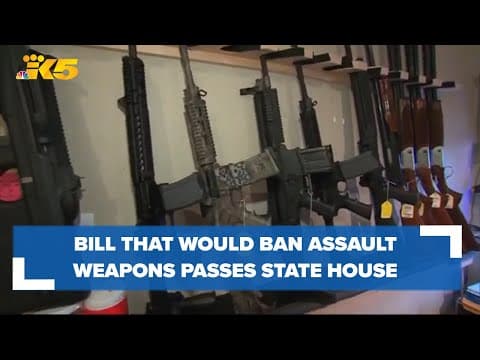 Bill that would ban assault weapons passes Washington state House