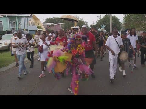 Katrina 20: March and Second Line Honors Lives Lost in Lower 9th Ward | WWL Louisiana