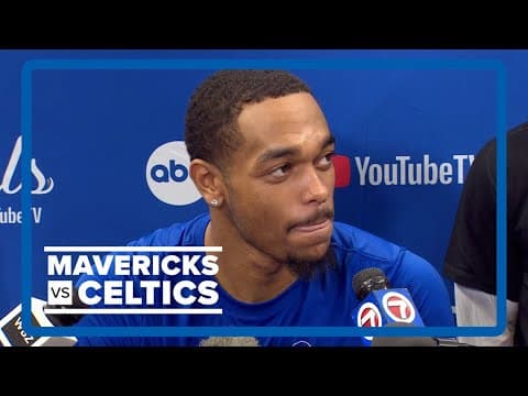 P.J. Washington full press conference before Game 3 of NBA Finals | 6.11.24