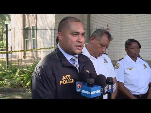 Federal ATF agent injured during a law enforcement operation in Algiers