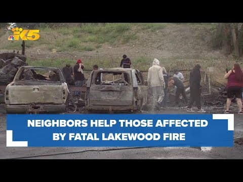 'We are a community': Neighbors step up to help those affected by fatal Lakewood fire