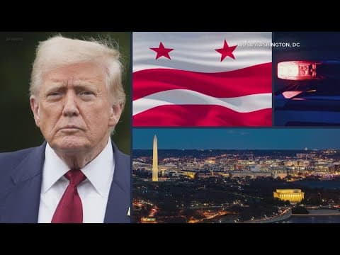 Tensions high in DC after week of Trump takeover