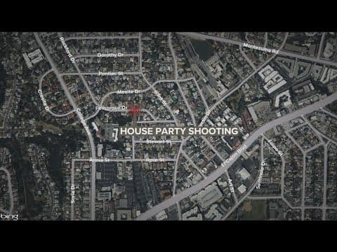 NEW VIDEO: 22-year-old shot at Halloween party near San Diego State University