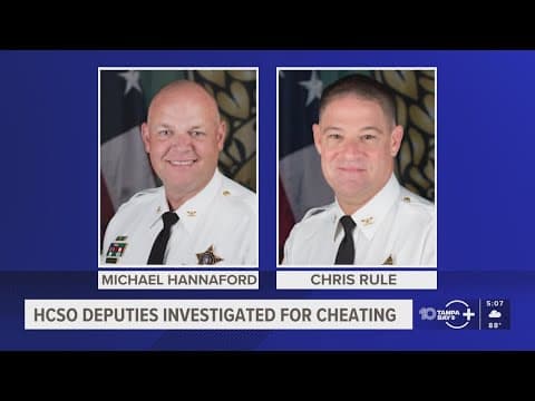 Hillsborough County sheriff investigates deputies involved in academic cheating allegations