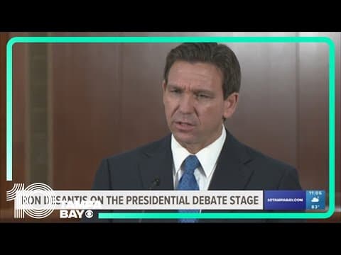 Expert suspects DeSantis will likely drop out of presidential race if GOP debate doesn't go well