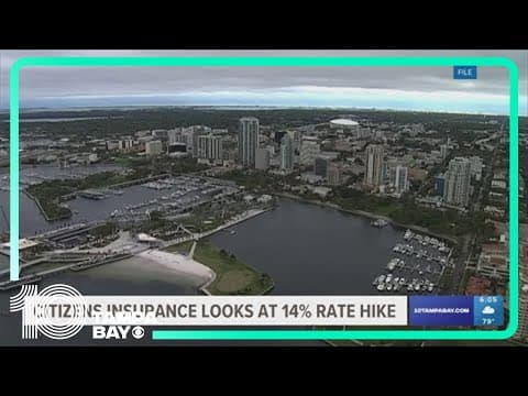Citizens Property Insurance is proposing a 14% rate hike across the board