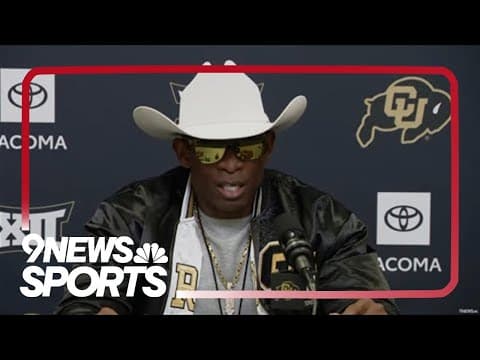 News conference: Deion Sanders addresses the media during third spring football season