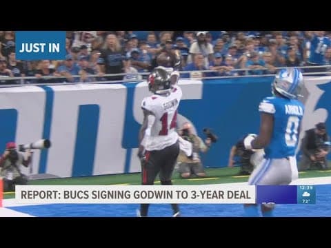 Bucs re-sign Chris Godwin to 3-year deal