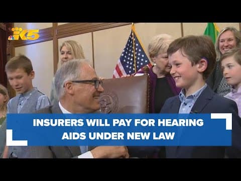 Insurers will pay for hearing aids in Washington, thanks to 8-year-old’s testimony