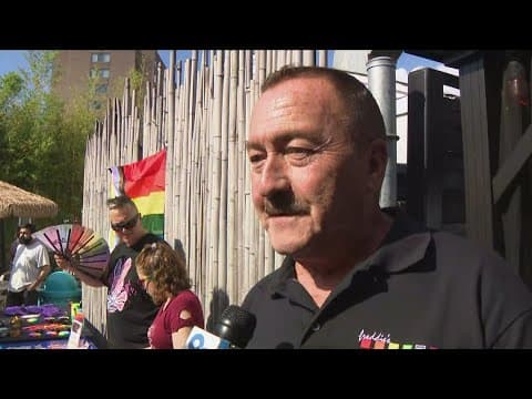 Pride With The Police at Freddie's in Arlington, Virginia