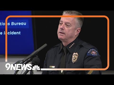 Aurora Police release update on fatal shooting by officer near DIA