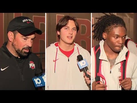 Postgame interviews with Ryan Day and players | Ohio State vs. Minnesota