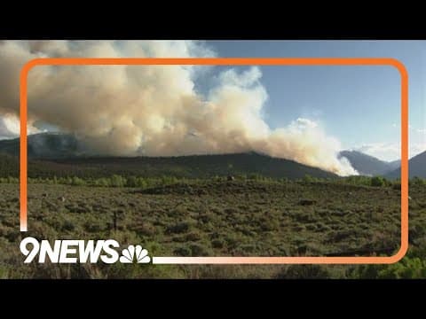 Evacuations ordered for Interlaken area for wildfire burning near Twin Lakes