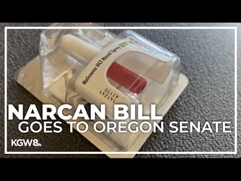 Opioid reversal drug access bill moves forward in Oregon legislature