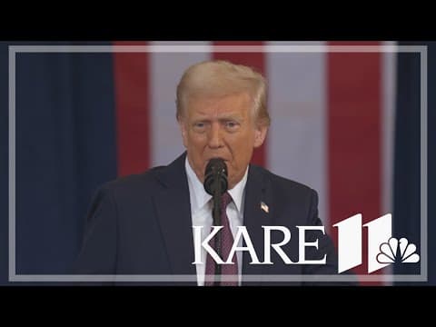 FULL SPEECH: Donald Trump's inaugural address as the 47th President