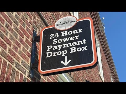 Sewer rates in Beech Grove could go up; city council set to vote Monday