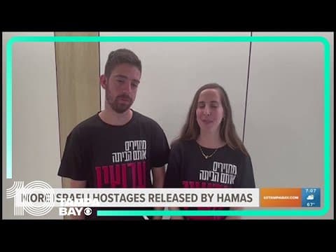 Hamas releases second round of Israeli hostages