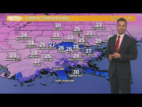 WWL Louisiana: Severe Weather update – Tuesday 10:30AM