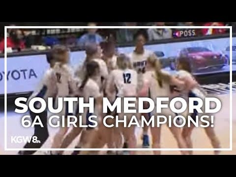 South Medford wins Oregon 6A high school girls basketball championship