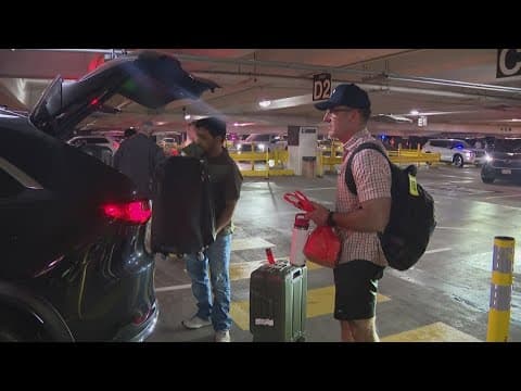 Bush Airport expands rideshare pickup area