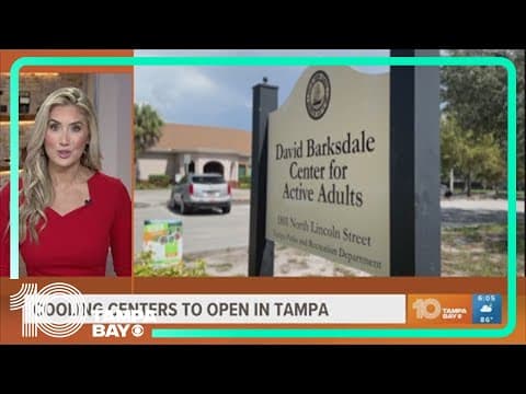 Tampa opens cooling centers amid ongoing heat advisory
