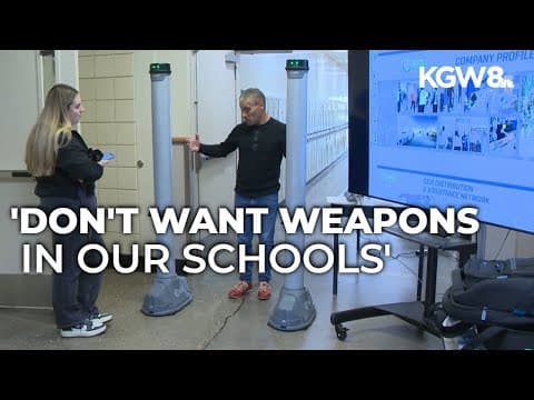 Salem-Keizer School District installing weapons detectors in all middle schools