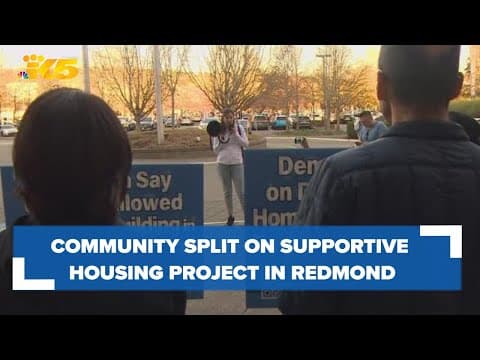 Community split on supportive housing project in Redmond