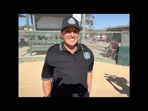 Poway mother scores dream umpiring role at major female baseball event in Williamsport