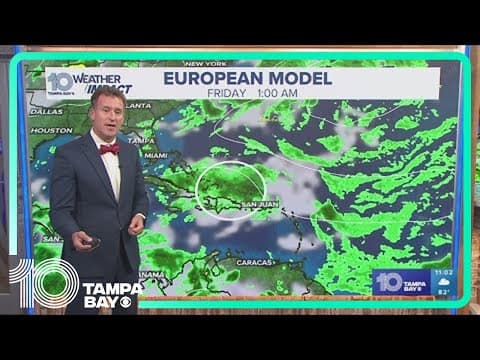 NHC: Disturbance in the central Atlantic now has a 40% chance of development over next week