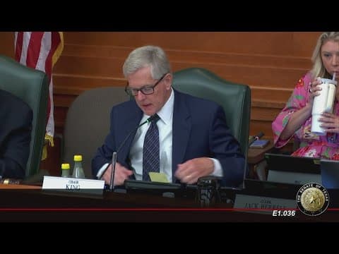 Texas lawmakers continue discussions during special session