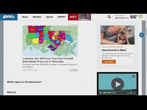 WWL Louisiana's Holiday Guide to what businesses and restaurants are open for Christmas