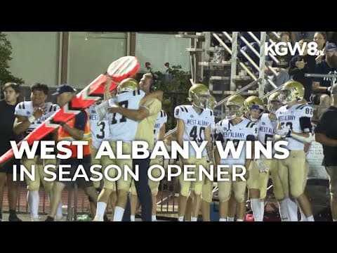 West Albany shuts out Canby | Friday Night Football