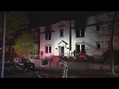 Families displaced by 2-alarm apartment fire in DC