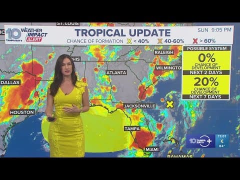 Tracking the Tropics: Disturbance could bring heavy rain to Florida and Gulf Coast