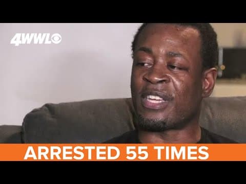 He's been arrested 55 times and swears he's never going back