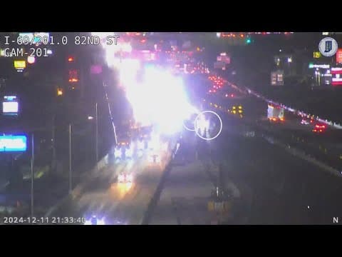 Crash, police activity stops I-69 traffic in Castleton