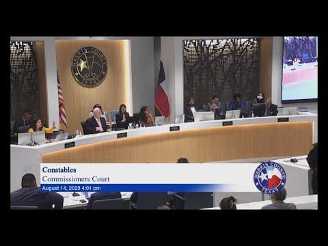 Commissioners approve pay raises for constable office employees with 3-2 vote