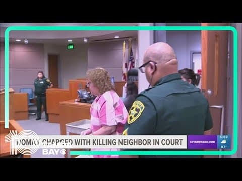 Judge grants bond for Florida woman accused of killing neighbor amid dispute