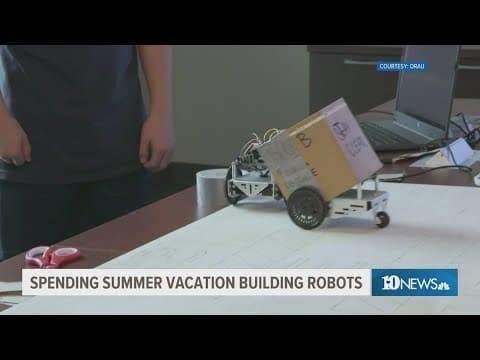 East TN students spend summer break building robots
