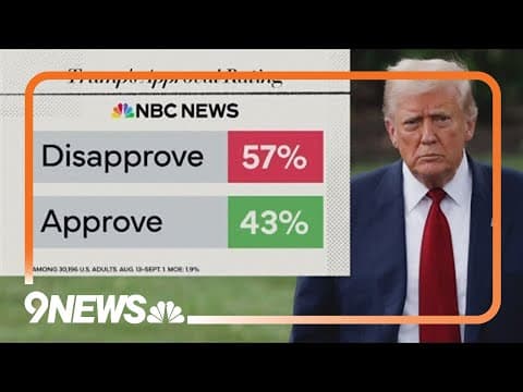 New NBC News poll shows not all Americans on board with President Trump's actions
